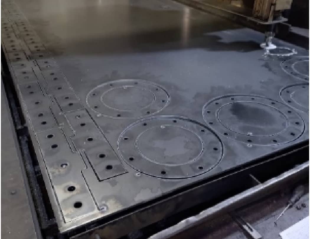 プラズマの加工例